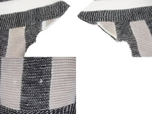 Load image into Gallery viewer, me ISSEY MIYAKE ミー イッセイミヤケ 総柄 プリーツ ワッフルブラウス MI41FK576 ホワイト ブラック ブラウン 良品 中古 4b004497