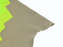 画像をギャラリービューアに読み込む, 極美品 ISSEY MIYAKE イッセイミヤケ PLEATS (T.) プリーツ 半袖トップス MM02FT909 サイズM サンドベージュ グリーン 中古 4b004502