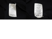 Load image into Gallery viewer, 新品同様 THE ROW ザロウ 長袖Tシャツ ロンT サイズ0 139150 ブラック レーヨン アセテート 中古 4b004503