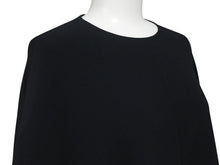 Load image into Gallery viewer, 新品同様 THE ROW ザロウ 長袖Tシャツ ロンT サイズ0 139150 ブラック レーヨン アセテート 中古 4b004503