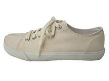 画像をギャラリービューアに読み込む, Maison Margiela メゾンマルジェラ Tabi 足袋 スニーカー アイボリー キャンバス S57WS0252 靴 ローカット サイズ37 美品 中古 4b004506