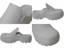 画像をギャラリービューアに読み込む, BOTTEGAVENETA ボッテガヴェネタ FLASH フラッシュ ラバーサンダル ミュール 734548 サイズ43 ホワイト 美品 中古 4b004514