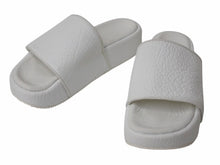 Load image into Gallery viewer, Y-3 ワイスリー SLIDE スライド サンダル FZ6402 CHINA製 レザー ラバー ホワイト サイズ27.5cm 美品 中古 4b004515