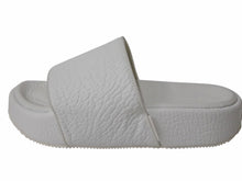 Load image into Gallery viewer, Y-3 ワイスリー SLIDE スライド サンダル FZ6402 CHINA製 レザー ラバー ホワイト サイズ27.5cm 美品 中古 4b004515