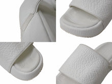 Load image into Gallery viewer, Y-3 ワイスリー SLIDE スライド サンダル FZ6402 CHINA製 レザー ラバー ホワイト サイズ27.5cm 美品 中古 4b004515