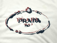 画像をギャラリービューアに読み込む, 極美品 PRADA プラダ 18AW 半袖Tシャツ UJN555 サイズXL ホワイト プリント コットン ポリエステル 刺繍 中古 4b004524