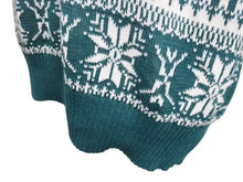 画像をギャラリービューアに読み込む, 極美品 Sacai サカイ ニットセーター 18-01581M サイズ2 リネン コットン マルチカラー ノルディック柄 18AW 中古 4b004525