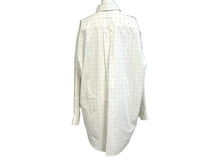 画像をギャラリービューアに読み込む, MM6 Maison Margiela MM6 メゾン マルジェラ 長袖シャツ S52DT0014 サイズ40 プリント コットン ポプリン ホワイト 美品 中古 4b004527