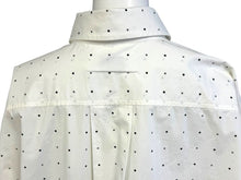 画像をギャラリービューアに読み込む, MM6 Maison Margiela MM6 メゾン マルジェラ 長袖シャツ S52DT0014 サイズ40 プリント コットン ポプリン ホワイト 美品 中古 4b004527
