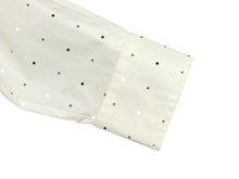 画像をギャラリービューアに読み込む, MM6 Maison Margiela MM6 メゾン マルジェラ 長袖シャツ S52DT0014 サイズ40 プリント コットン ポプリン ホワイト 美品 中古 4b004527