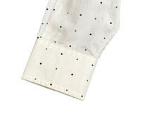 画像をギャラリービューアに読み込む, MM6 Maison Margiela MM6 メゾン マルジェラ 長袖シャツ S52DT0014 サイズ40 プリント コットン ポプリン ホワイト 美品 中古 4b004527