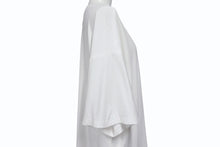 画像をギャラリービューアに読み込む, MM6 エムエムシックス ロゴラベル 半袖Ｔシャツ S52GC0236 S23962 ホワイト コットン サイズM 美品 中古 4b004530