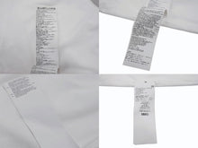 画像をギャラリービューアに読み込む, MM6 エムエムシックス ロゴラベル 半袖Ｔシャツ S52GC0236 S23962 ホワイト コットン サイズM 美品 中古 4b004530