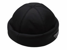 画像をギャラリービューアに読み込む, 極美品 PRADA プラダ ロゴプレート フィッシャーマン キャップ 帽子 2HC168 ナイロン ブラック シルバー金具 サイズXL 中古 4b004548