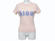 画像をギャラリービューアに読み込む, Christian Dior クリスチャンディオール ロゴプリント 半袖Ｔシャツ 3P16155024 コットン ピンク サイズ36 美品 中古 4b004549