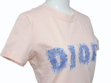 画像をギャラリービューアに読み込む, Christian Dior クリスチャンディオール ロゴプリント 半袖Ｔシャツ 3P16155024 コットン ピンク サイズ36 美品 中古 4b004549