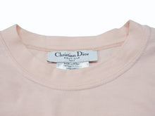 画像をギャラリービューアに読み込む, Christian Dior クリスチャンディオール ロゴプリント 半袖Ｔシャツ 3P16155024 コットン ピンク サイズ36 美品 中古 4b004549