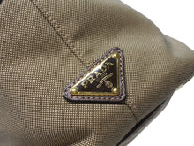 画像をギャラリービューアに読み込む, 極美品 PRADA プラダ 2WAY ハンドバッグ ショルダーバッグ BN1841 ジャガード レザー ベージュ ブラウン ゴールド金具 中古 4b004562