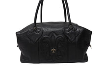Load image into Gallery viewer, 極美品 CHROME HEARTS クロムハーツ モニカ ハンドバッグ BSフレア ブラック シルバー金具 中古 4b004563