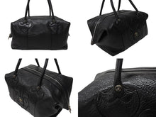 Load image into Gallery viewer, 極美品 CHROME HEARTS クロムハーツ モニカ ハンドバッグ BSフレア ブラック シルバー金具 中古 4b004563