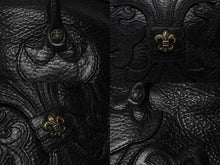 Load image into Gallery viewer, 極美品 CHROME HEARTS クロムハーツ モニカ ハンドバッグ BSフレア ブラック シルバー金具 中古 4b004563