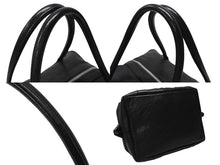 Load image into Gallery viewer, 極美品 CHROME HEARTS クロムハーツ モニカ ハンドバッグ BSフレア ブラック シルバー金具 中古 4b004563