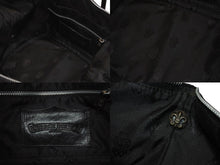 Load image into Gallery viewer, 極美品 CHROME HEARTS クロムハーツ モニカ ハンドバッグ BSフレア ブラック シルバー金具 中古 4b004563