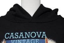 画像をギャラリービューアに読み込む, 新品同様品 HOUSEOFERROS ハウスオブエラー CASNAOVAVINTAGE カサノヴァヴィンテージ コラボ TOKYO パーカー ブラック サイズM 中古 4b004564