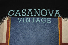 画像をギャラリービューアに読み込む, 新品同様品 HOUSEOFERROS ハウスオブエラー CASNAOVA VINTAGE カサノヴァヴィンテージ コラボ TOKYO パーカー ブラック サイズM 中古 4b004565