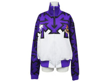 Load image into Gallery viewer, HOUSE OF ERRORS ハウスオブエラーズ ジャージ ワッペン ポリエステル スパンデックス パープル ブラック ホワイト サイズXS 美品 中古 4b004568