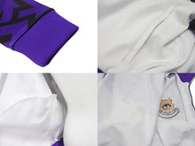 Load image into Gallery viewer, HOUSE OF ERRORS ハウスオブエラーズ ジャージ ワッペン ポリエステル スパンデックス パープル ブラック ホワイト サイズXS 美品 中古 4b004568