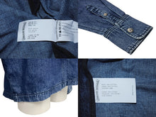 画像をギャラリービューアに読み込む, 新品未使用 CHROME HEARTS クロムハーツ デニムシャツ ジャケット 2025新作 クロスパッチ クロスボール インディゴ サイズS 中古 4b004573