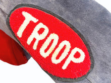 画像をギャラリービューアに読み込む, TROOP トゥループ スタジャン VINTAGE ヴィンテージ ワッペン LL COOL J 激レア レッド サイズL 美品 中古 4b004575