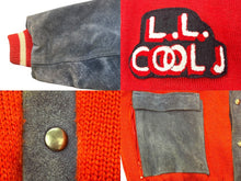 画像をギャラリービューアに読み込む, TROOP トゥループ スタジャン VINTAGE ヴィンテージ ワッペン LL COOL J 激レア レッド サイズL 美品 中古 4b004575