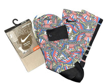 Load image into Gallery viewer, NIKE DIPSET ディプロマッツ ナイキ 靴下 ハイソックス マルチカラー ブラック サイズUS 8-12 美品 中古 4b004579