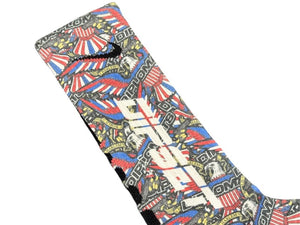 NIKE DIPSET ディプロマッツ ナイキ 靴下 ハイソックス マルチカラー ブラック サイズUS 8-12 美品 中古 4b004579