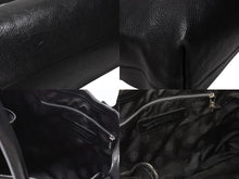 Load image into Gallery viewer, CHROME HEARTS クロムハーツ TOTE W SNP BS FLUER スナップ トートバッグ BSフレアパッチ レザー シルバー925 ブラック 美品 中古 4b004584