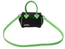 Load image into Gallery viewer, 新品同様 CHROME HEARTS クロムハーツ MOCHITA HAND BAG クロスパッチ2WAYショルダーハンドバッグ ブラック グリーン シルバー 中古 4b004587