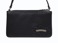 Load image into Gallery viewer, 極美品 CHROME HEARTS クロムハーツ The Night ザ ナイト ハンドバッグ セメタリークロスパッチ ダガージップ ブラック 中古 4b004589