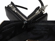 Load image into Gallery viewer, 極美品 CHROME HEARTS クロムハーツ The Night ザ ナイト ハンドバッグ セメタリークロスパッチ ダガージップ ブラック 中古 4b004589
