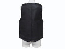 Load image into Gallery viewer, 極美品 CHROME HEARTS クロムハーツ CLASSIC 2B SUD レザーベスト サイズS クロスボールボタン カーフレザー ブラック 中古 4b004592
