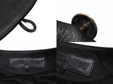 Load image into Gallery viewer, 極美品 CHROME HEARTS クロムハーツ CLASSIC 2B SUD レザーベスト サイズS クロスボールボタン カーフレザー ブラック 中古 4b004592