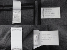 Load image into Gallery viewer, 極美品 CHROME HEARTS クロムハーツ ROLA ローラ ウール長袖シャツ サイズM クロスボールボタン シルバー925 グレー 中古 4b004595