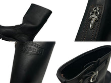 Load image into Gallery viewer, CHROME HEARTS クロムハーツ × ウエスコ WESCO BOSS ボス ガンスリンガー レザーエンジニアブーツ 美品 中古 4b004598