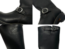 Load image into Gallery viewer, CHROME HEARTS クロムハーツ × ウエスコ WESCO BOSS ボス ガンスリンガー レザーエンジニアブーツ 美品 中古 4b004598
