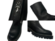 Load image into Gallery viewer, CHROME HEARTS クロムハーツ × ウエスコ WESCO BOSS ボス ガンスリンガー レザーエンジニアブーツ 美品 中古 4b004598
