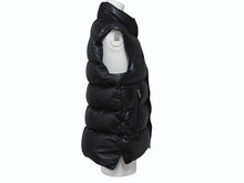 Load image into Gallery viewer, CHROME HEARTS クロムハーツ STIFF スティッフ レザーダウンベスト サイズXS クロスボール ダガージップ ラムレザー ブラック 美品 中古 4b004600