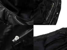 Load image into Gallery viewer, CHROME HEARTS クロムハーツ STIFF スティッフ レザーダウンベスト サイズXS クロスボール ダガージップ ラムレザー ブラック 美品 中古 4b004600