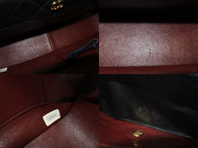 画像をギャラリービューアに読み込む, 極美品 CHANEL シャネル マトラッセ27 Sフラップ Wチェーンショルダーバッグ 1番台 ラムスキン ココマーク ブラック ポーチ付き 中古 4b004620