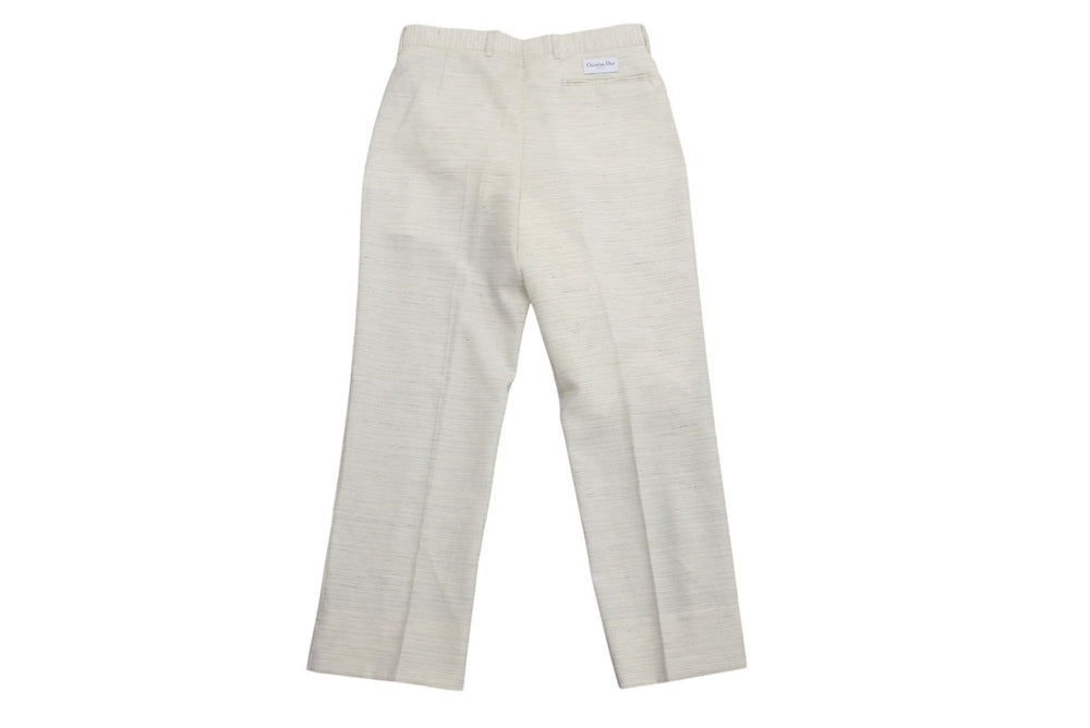 Like new Christian Dior COUTURE Christian Dior Couture Slacks Trousers 393C101B5845 Size 44 Ivory Used 4b004621